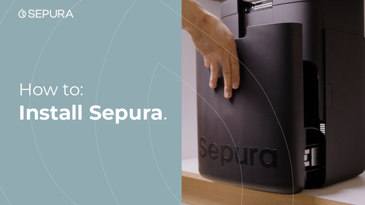 Load video: How to install Sepura sink composter